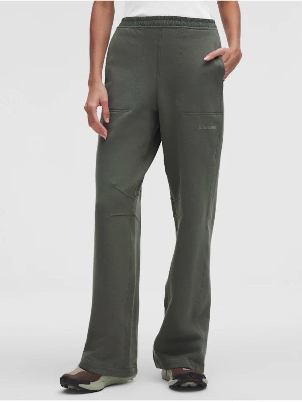 Lululemon Loungeful Classic-Fit High-Rise Sweatpant Palm Deco Size XL
